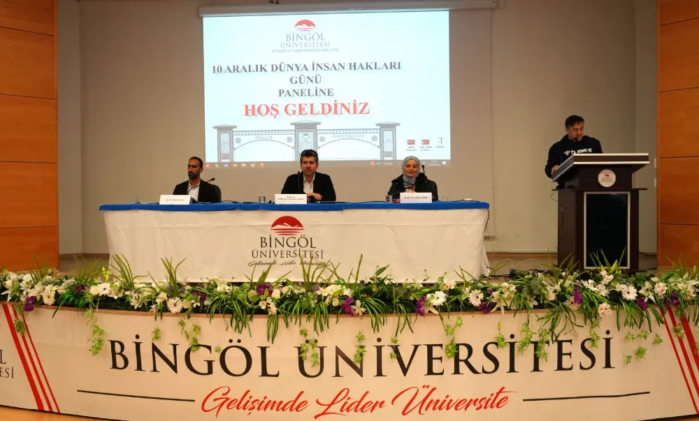 10 ARALIK DÜNYA İNSAN HAKLARI GÜNÜ PANELİ GERÇEKLEŞTİRİLDİ