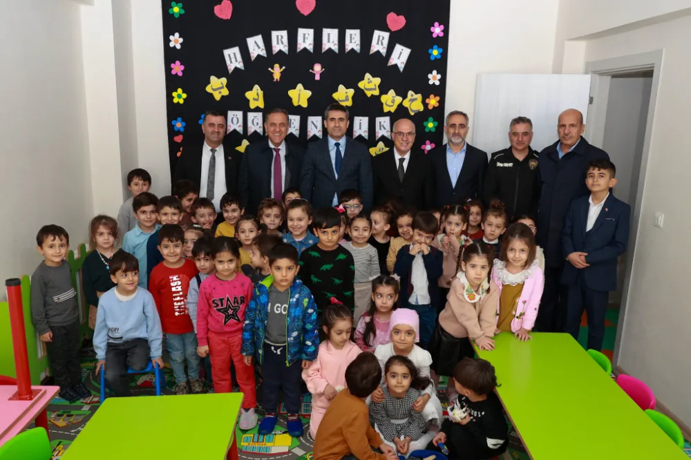 VALİ USTA  KUR’AN KURSU ÖĞRENCİLERİNİ ZİYARET ETTİ