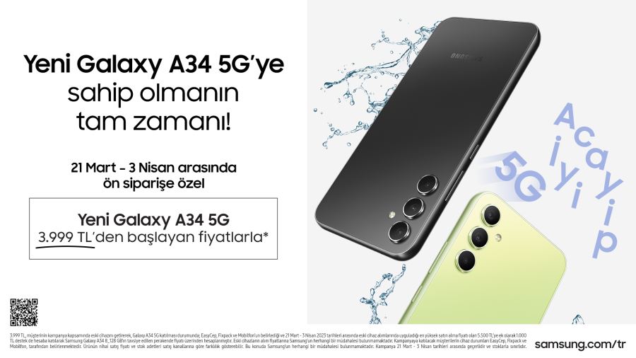 SAMSUNG, GALAXY A SERİSİ’NİN EN YENİ ÜYELERİNİ AVANTAJLI DEĞİŞİM KAMPANYASIYLA ÖN SATIŞA SUNDU