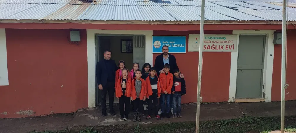 ECİN,KÖY OKULLARINA ZİYARETLERİNİ SÜRDÜRÜYOR