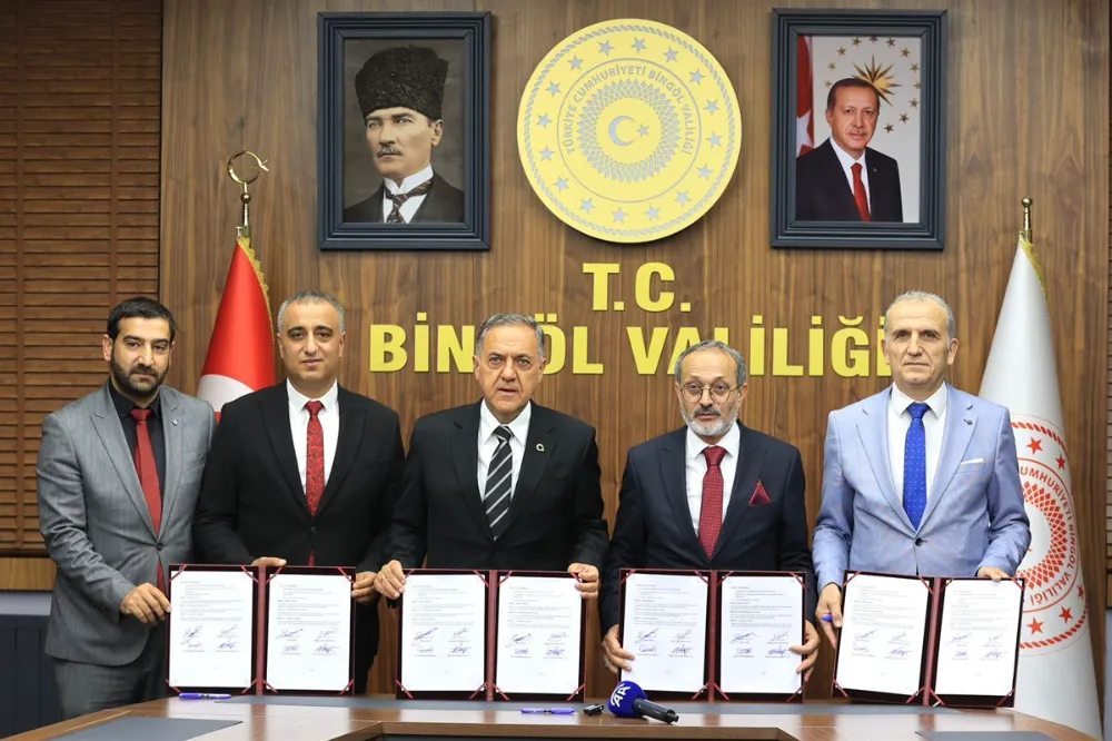 BİNGÖL ÜNİVERSİTESİ VE ORGANİZE SANAYİ BÖLGESİ  İŞ BİRLİĞİ PROTOKOLÜ İMZALANDI.