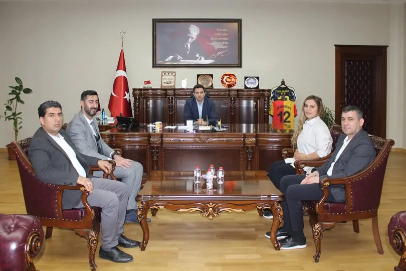 YENİ BAŞHEKİM MUSAOĞLU’NDAN KAYMAKAM GÜZEL’E ZİYARET